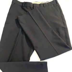 David Taylor Men's Black Dress Pants - Classic Tailored Fit